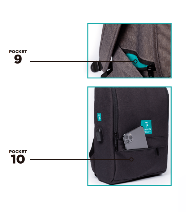 10 Pockets - Bolsillos para todas tus necesidades